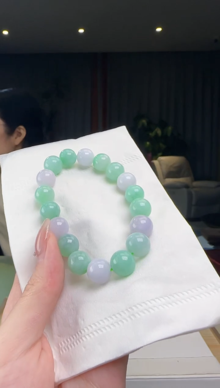 【闪购商品】翡翠手串未镶嵌CC@@WS1WX30230