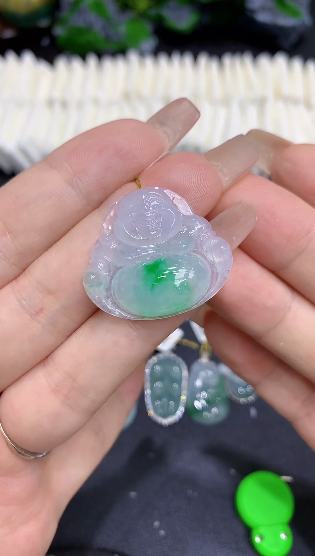 翡翠未镶嵌吊坠(不含链)111111