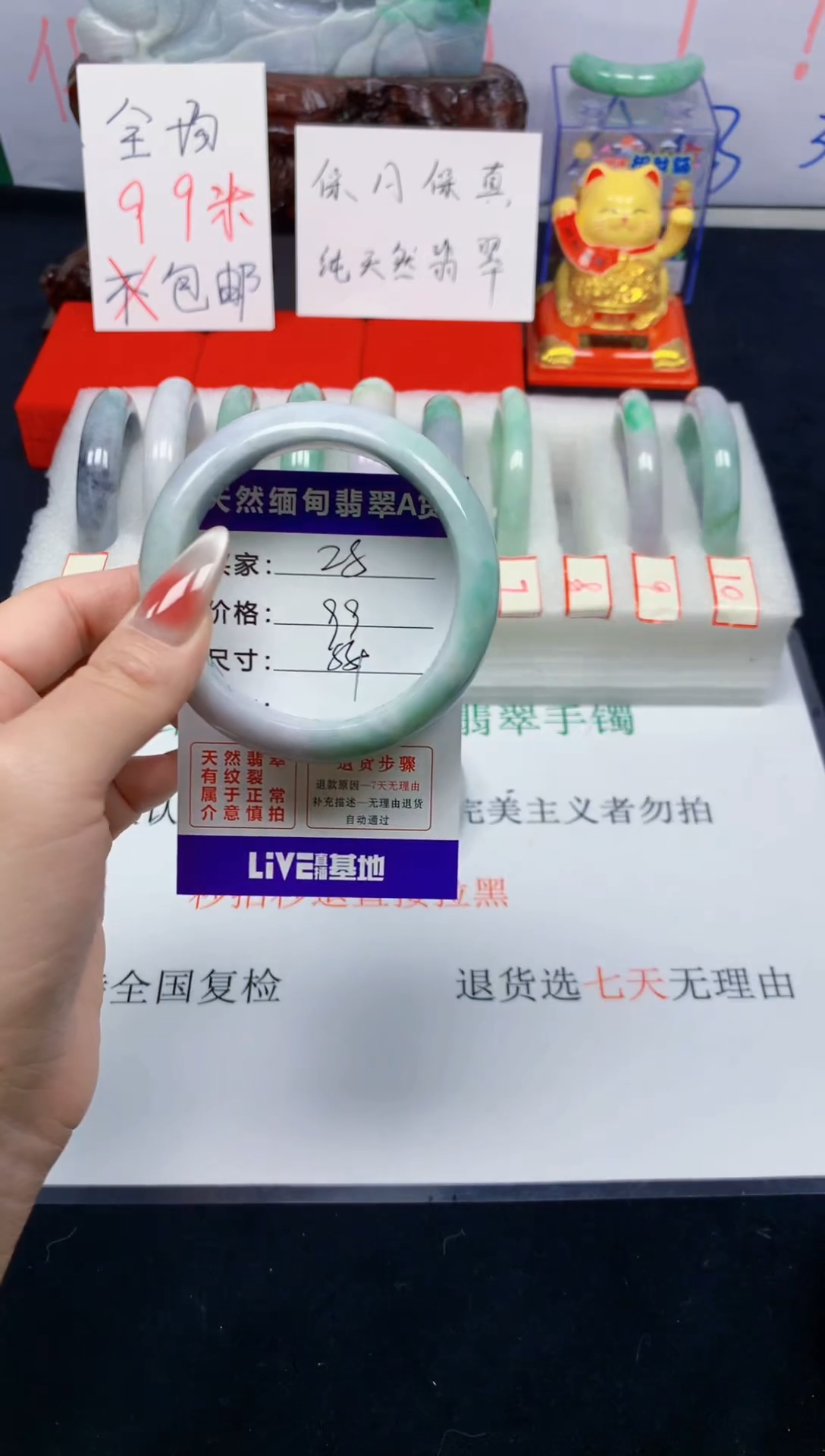 未镶嵌手镯翡翠25