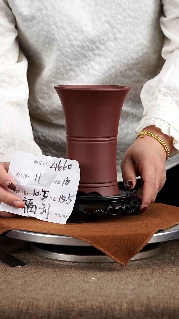 【闪购商品】紫砂花盆紫砂花盆4660