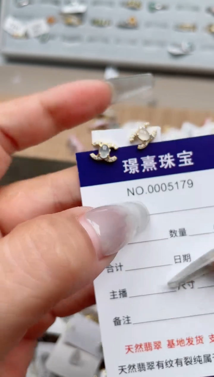 【闪购商品】翡翠戒指银S925镶嵌、