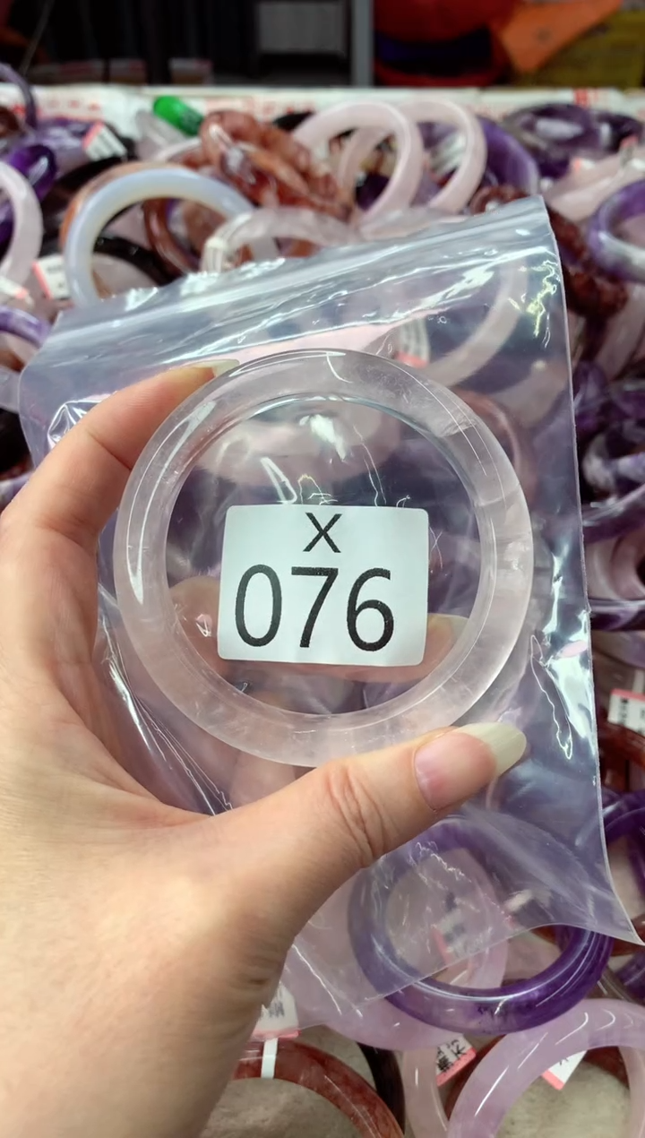 未镶嵌手镯水晶X076-60