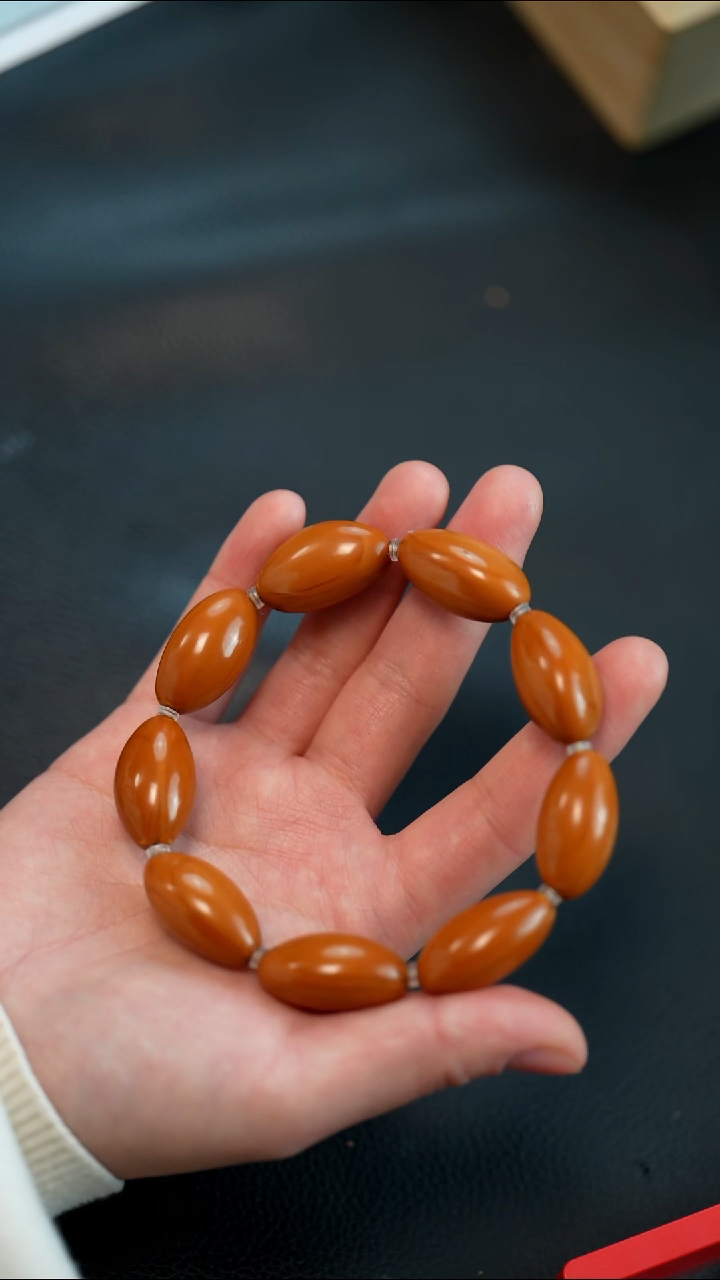 手串/手链橄榄核精抛水晶核 子弹头