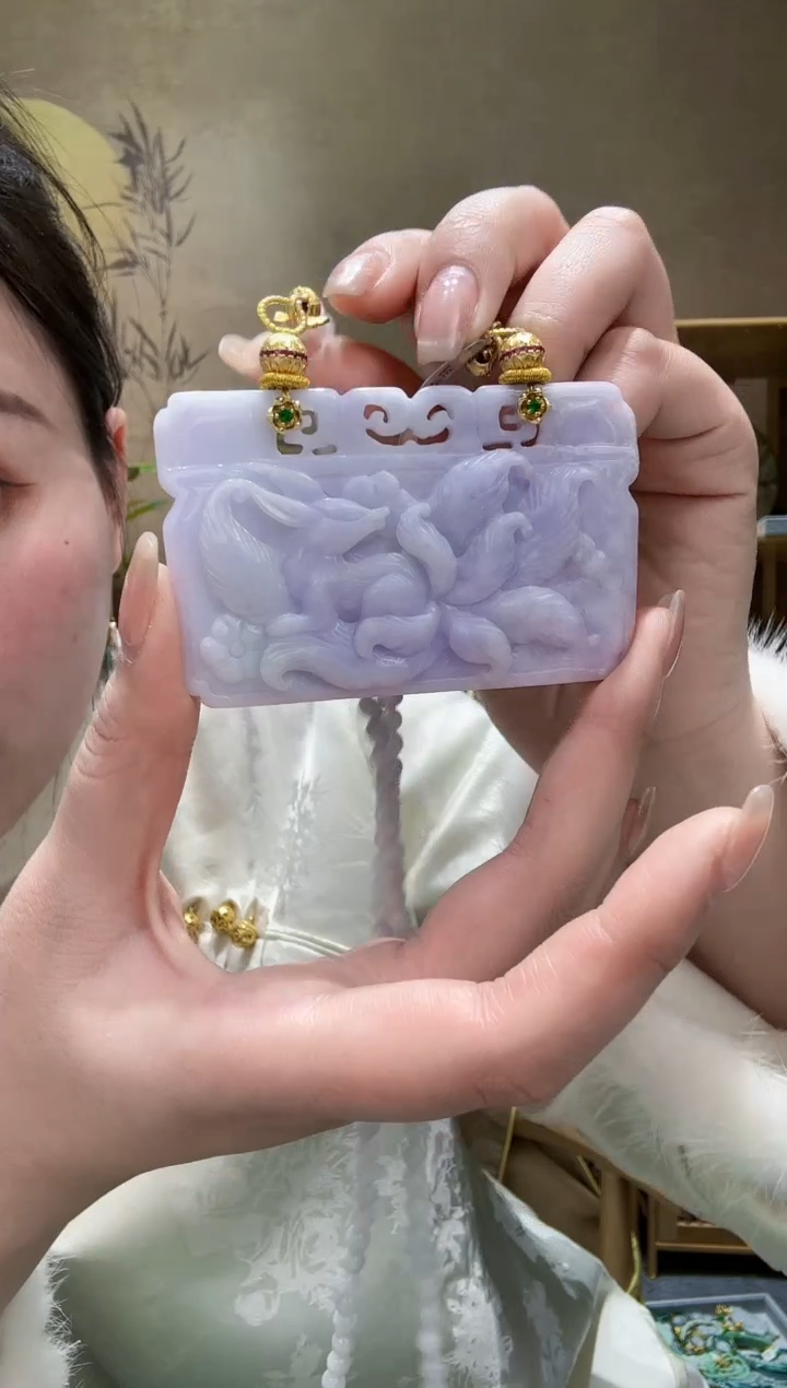 【闪购商品】翡翠颈饰未镶嵌吊坠