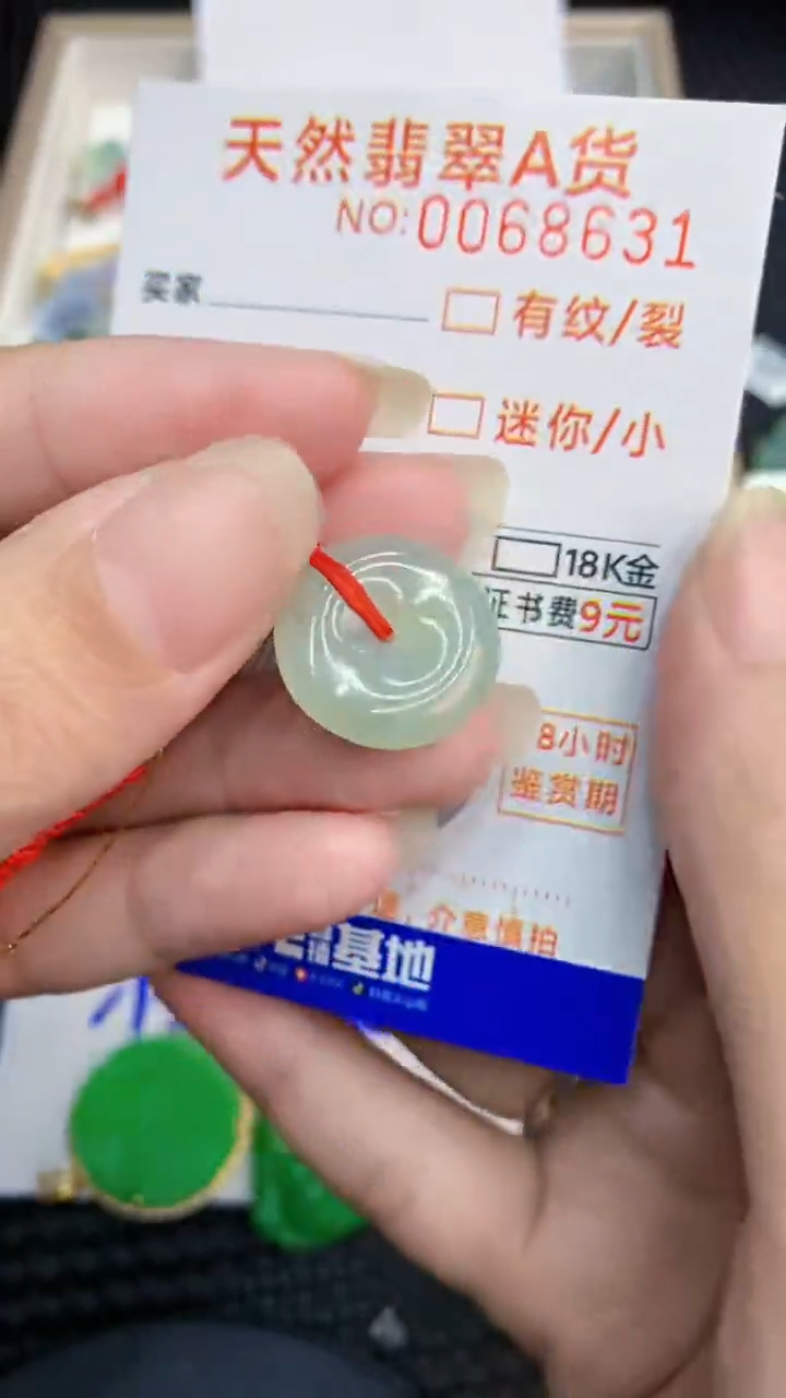 【闪购商品】翡翠颈饰未镶嵌            8