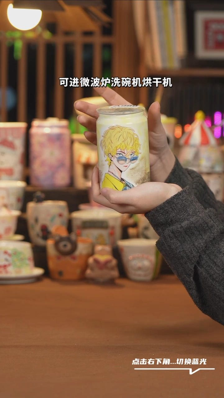 【闪购商品】杯子A988创意手绘陶瓷水杯