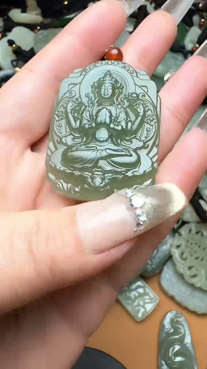 【闪购商品】和田玉颈饰未镶嵌1