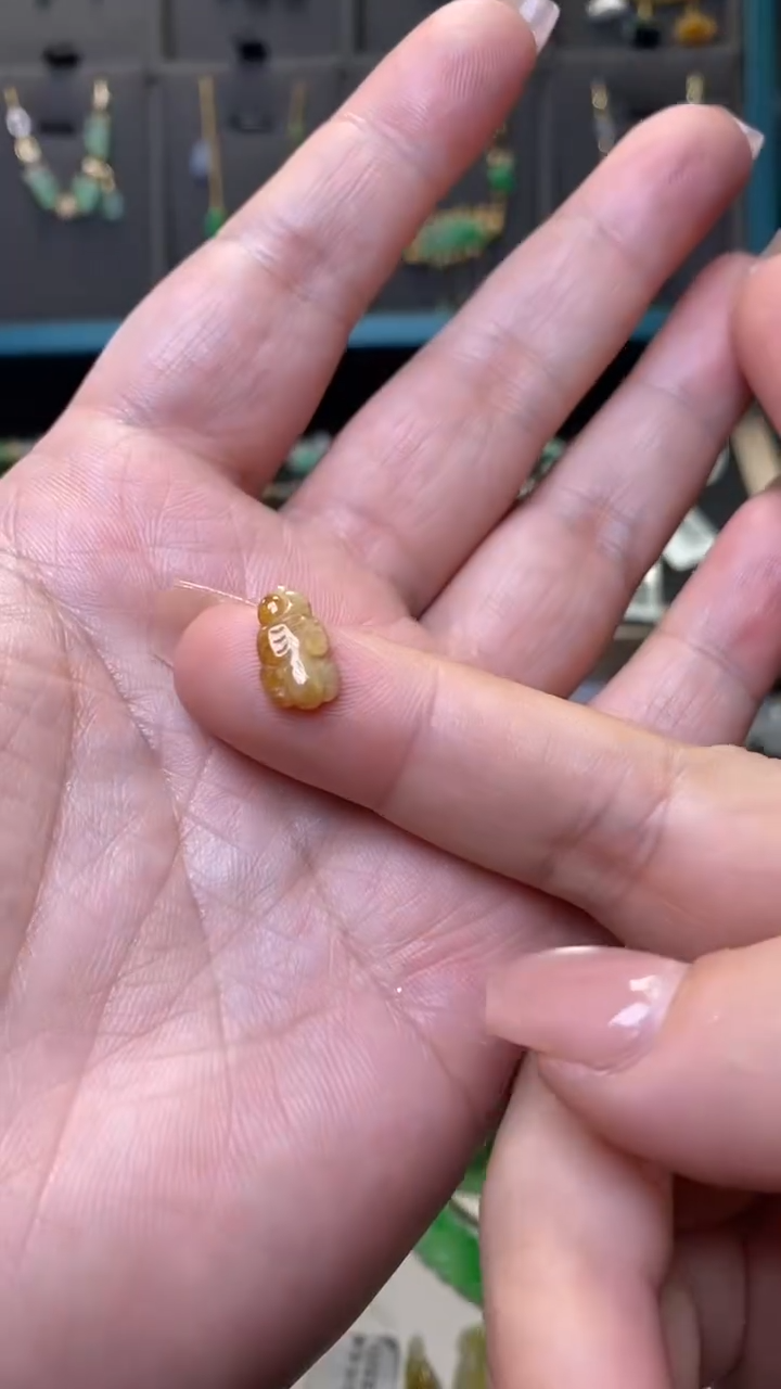 颈饰未镶嵌翡翠净货40136