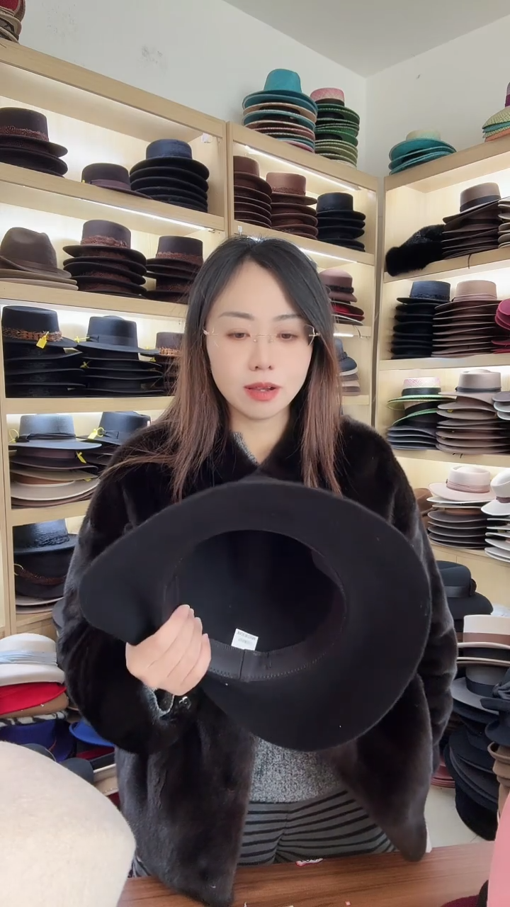 纯棉C52梳毛羊毛帽