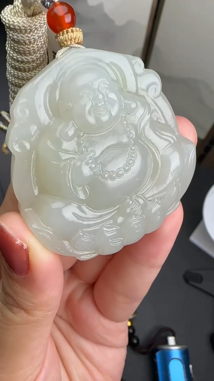 吊坠(不含链)未镶嵌和田玉JJD1206013多样性发一