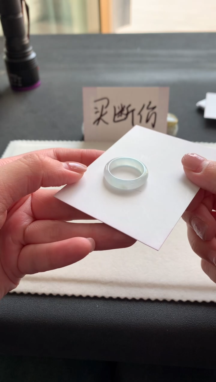 【闪购商品】翡翠戒指未镶嵌19号戒指F1126