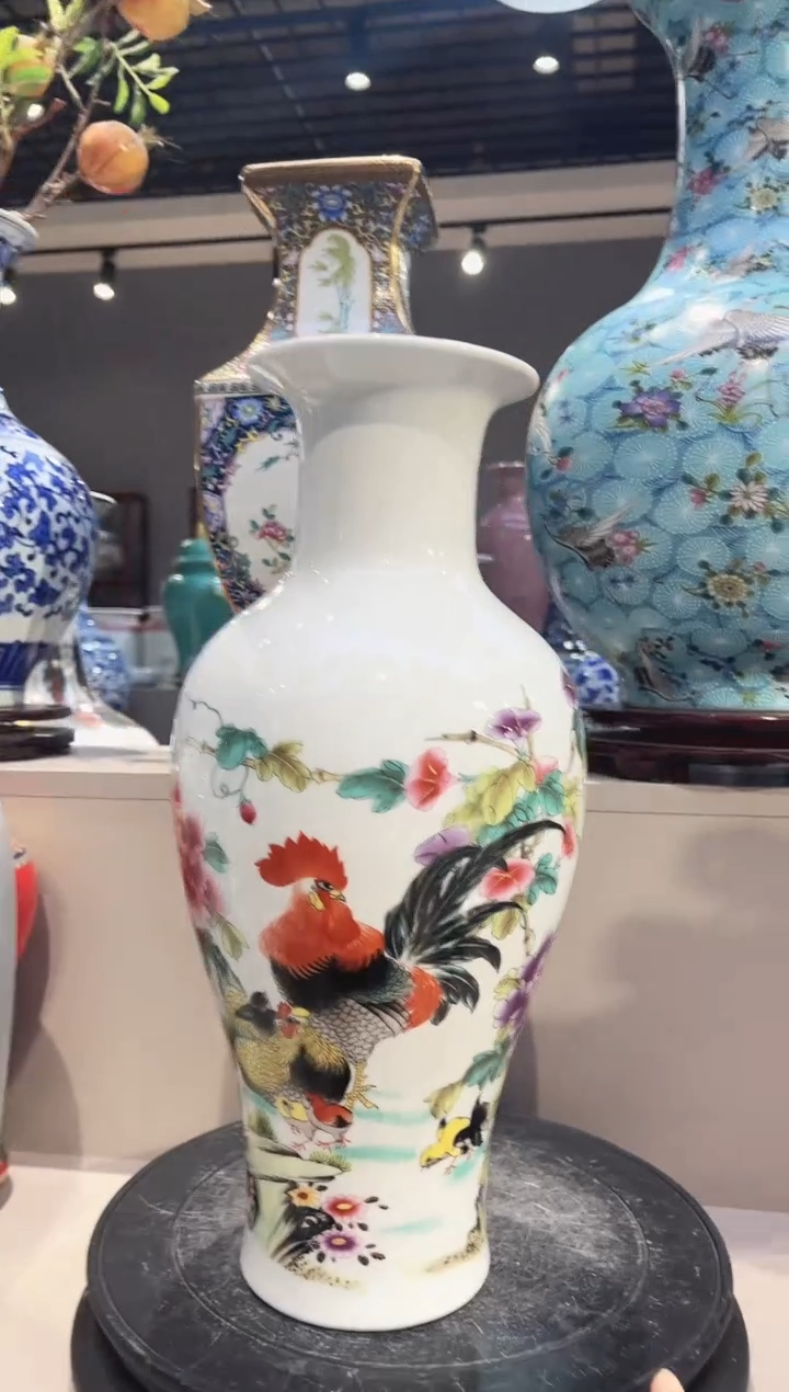 摆件景德镇陶瓷花瓶