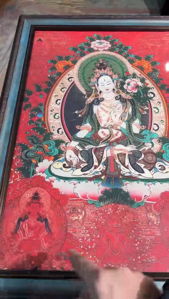 卷轴画路路的唐卡1