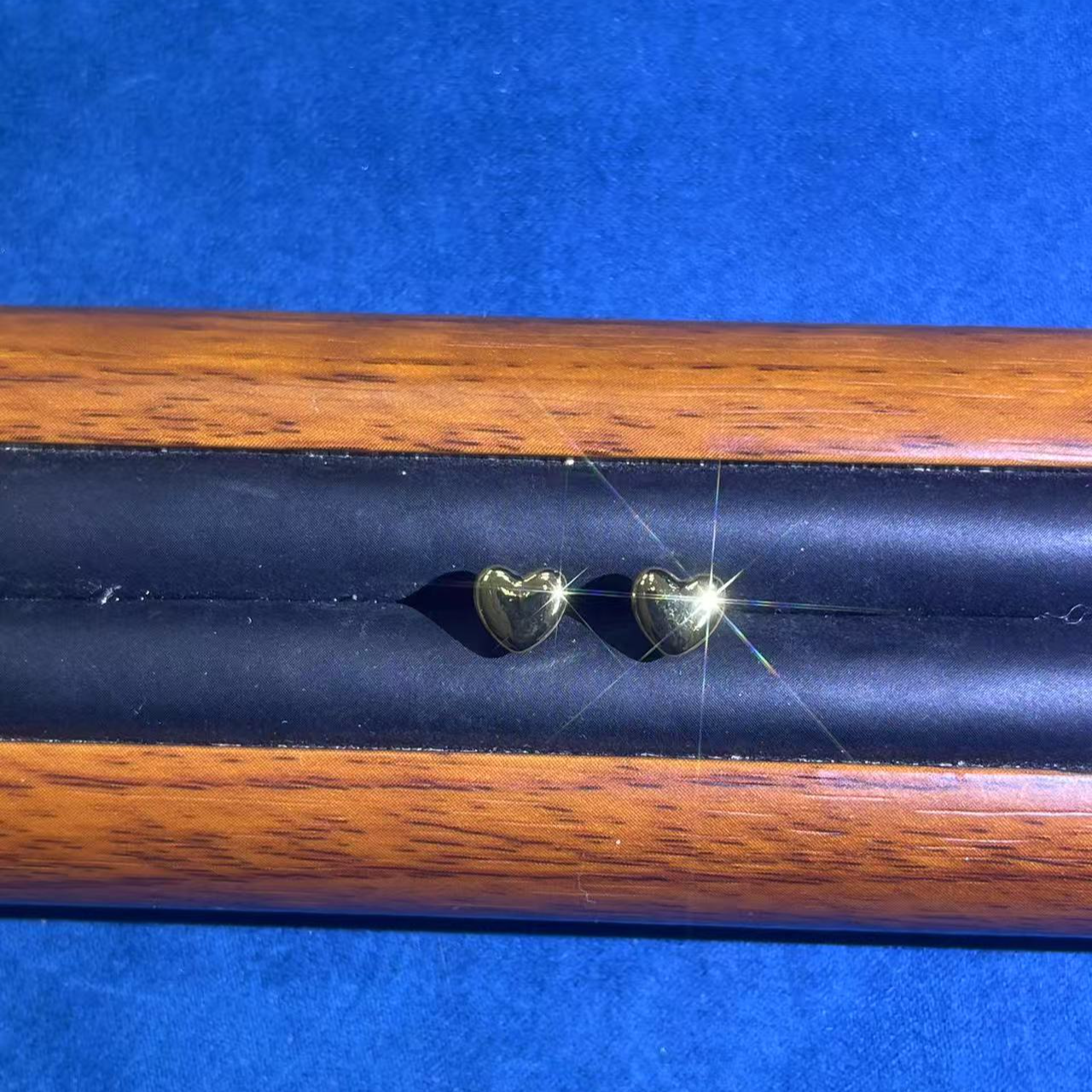 a294黄色爱心耳钉多样性发货