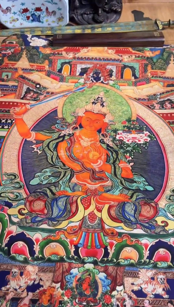 卷轴画卷轴画奥奥的唐卡