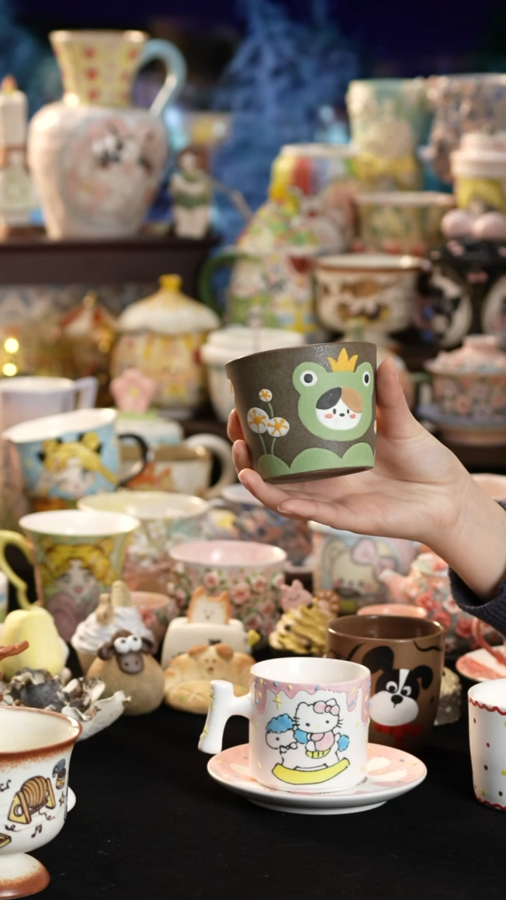 其他陶景德镇釉下彩手绘设计师款陶瓷