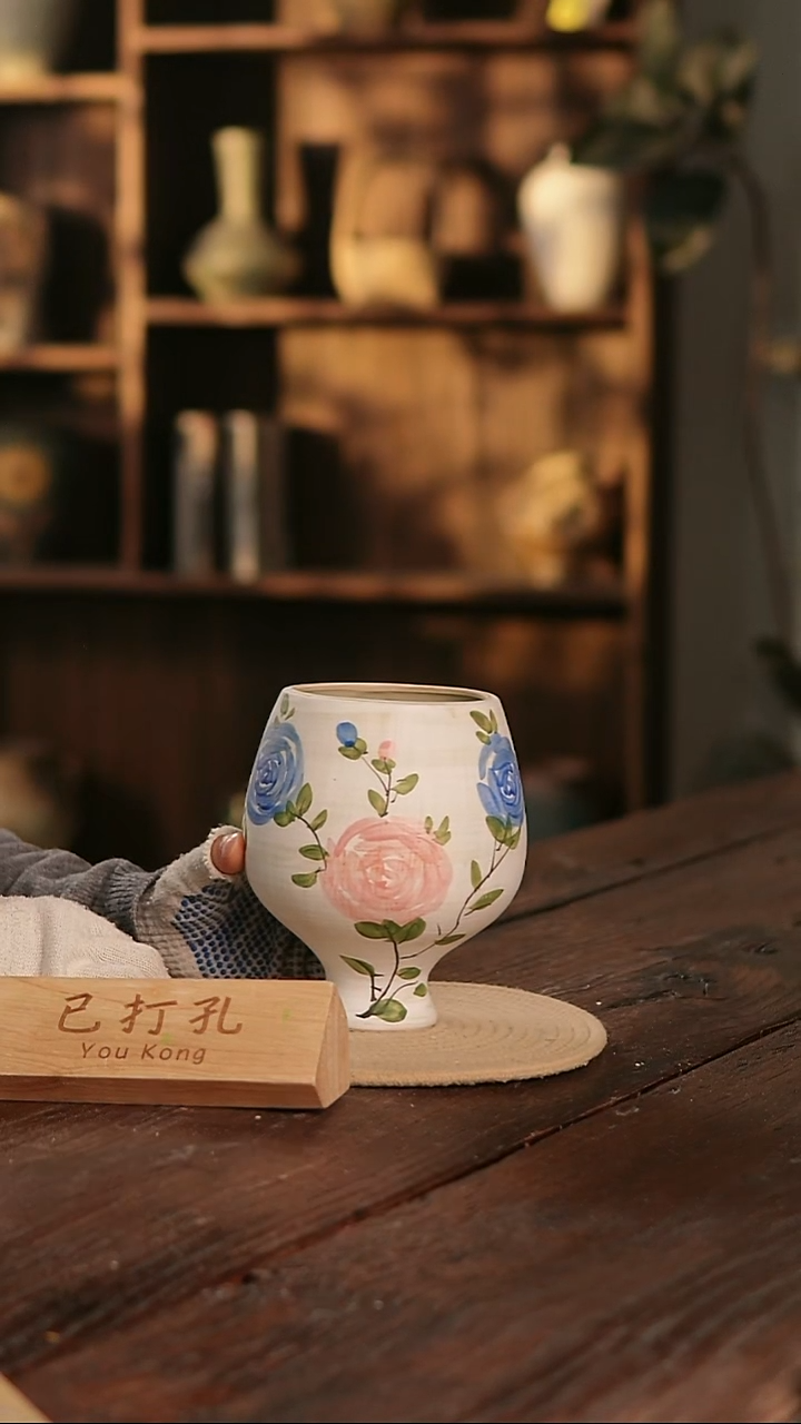 摆件9-65高18口10误差2已打孔