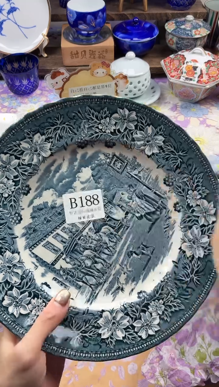 瓷片落***?                B188