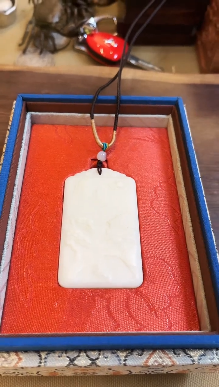 【闪购商品】和田玉玉牌未镶嵌和田玉挂牌G002