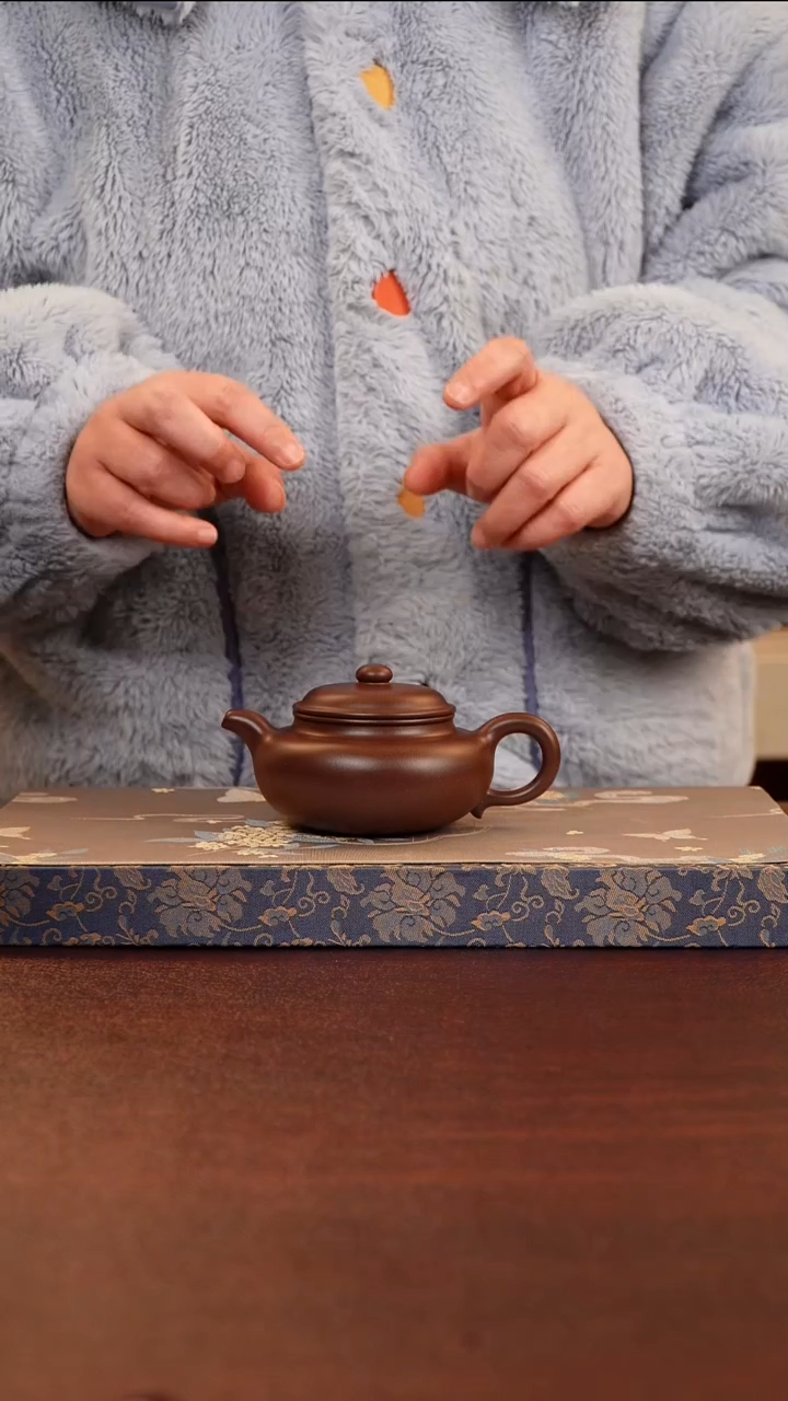 茶壶紫砂简***便仿古
