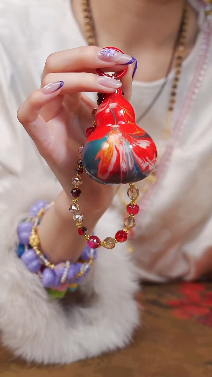 449漆艺工艺小葫芦58