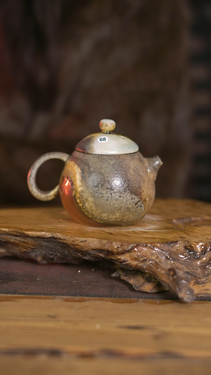 景德镇纯柴烧 西施壶 150cc 68