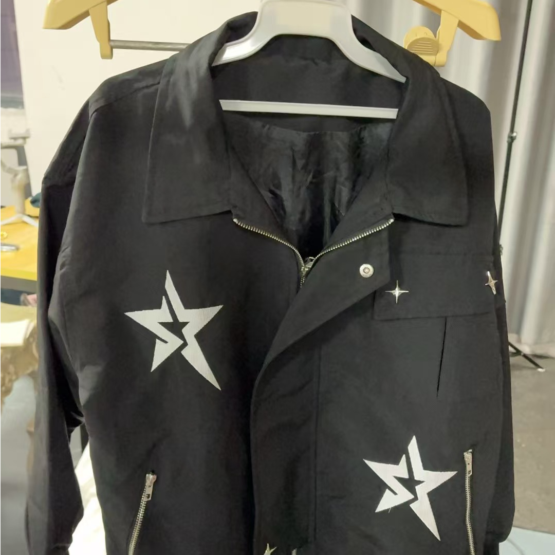 H312薄款棒球服短款