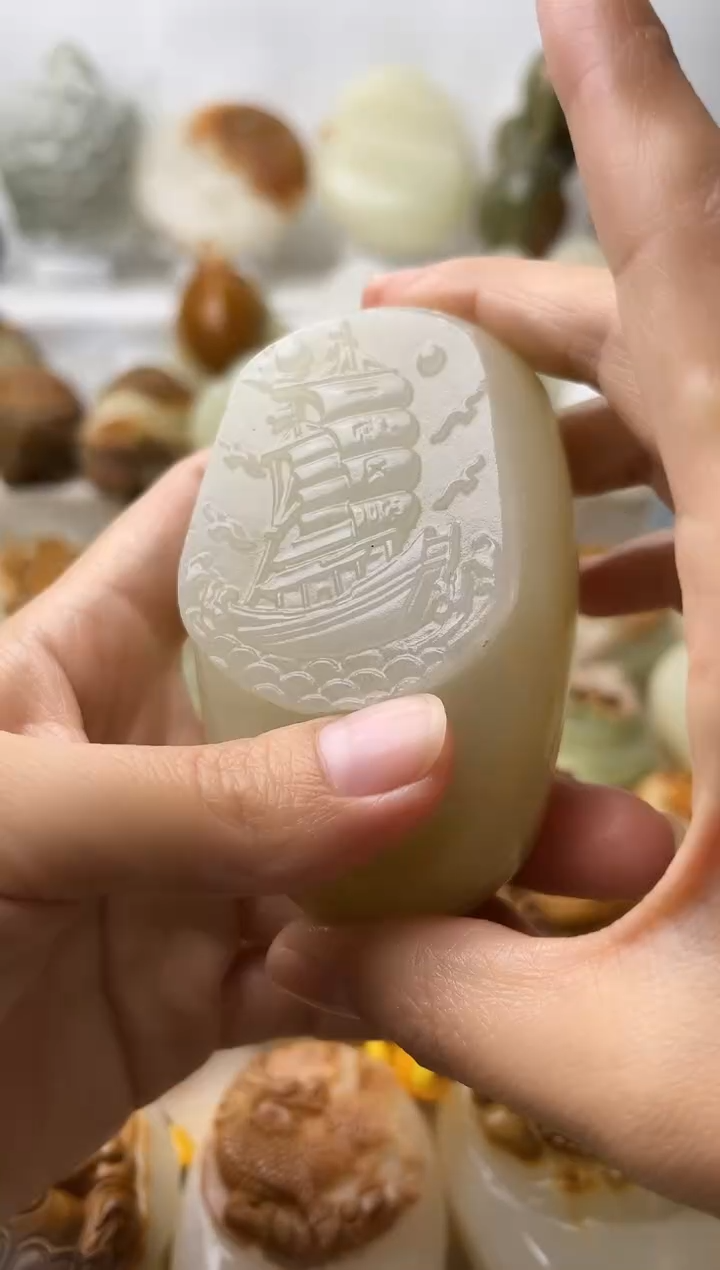 石材古青石棉纹正常不退换一帆风顺