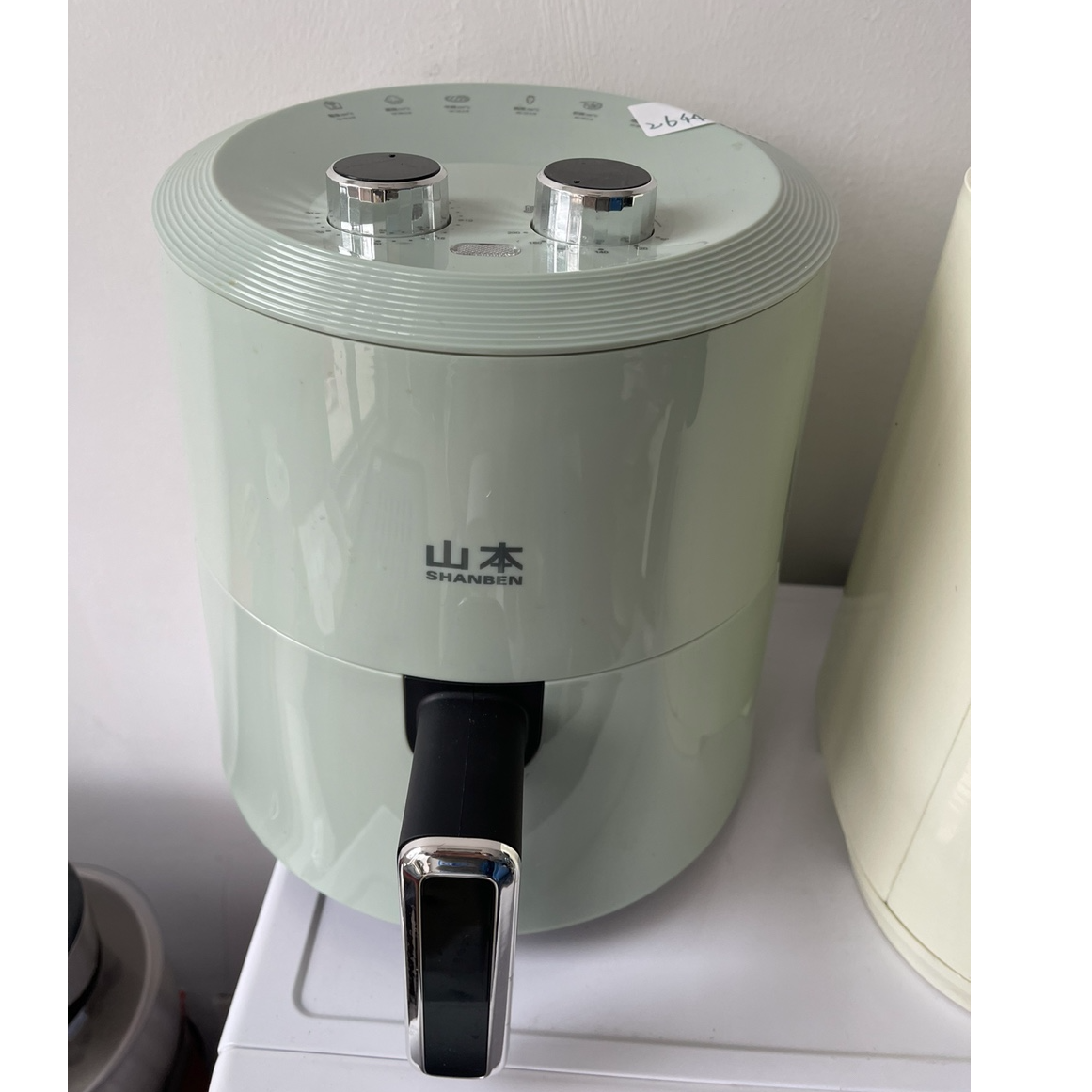 9新 山本 【二手】华中仓空气炸锅小型家用全自动智能
