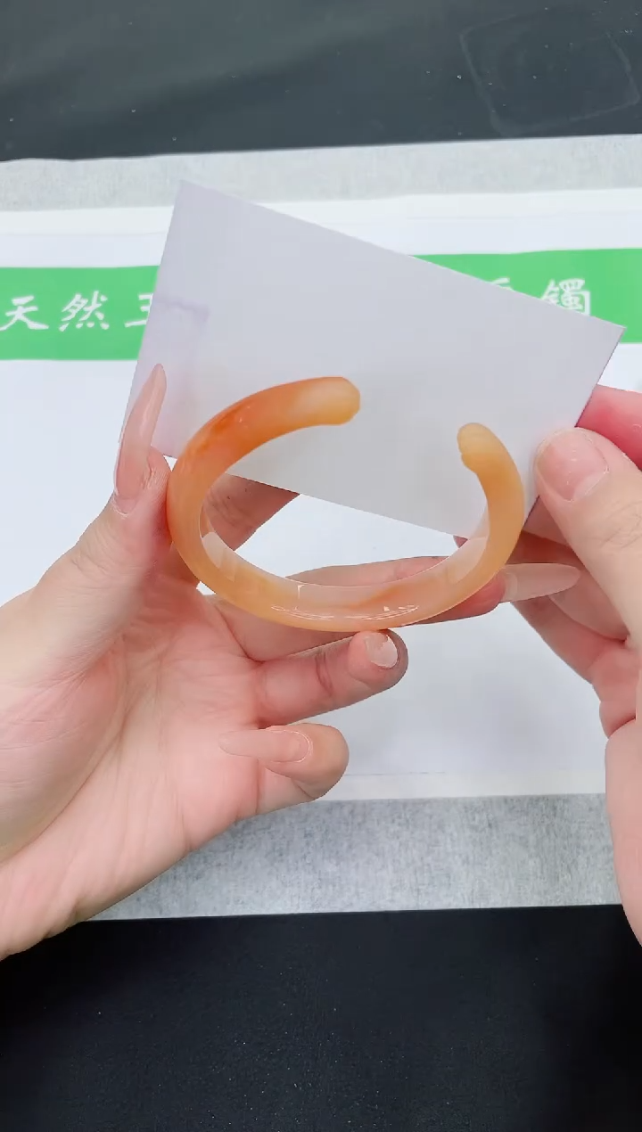 【闪购商品】石英质玉手镯未镶嵌M446-58+