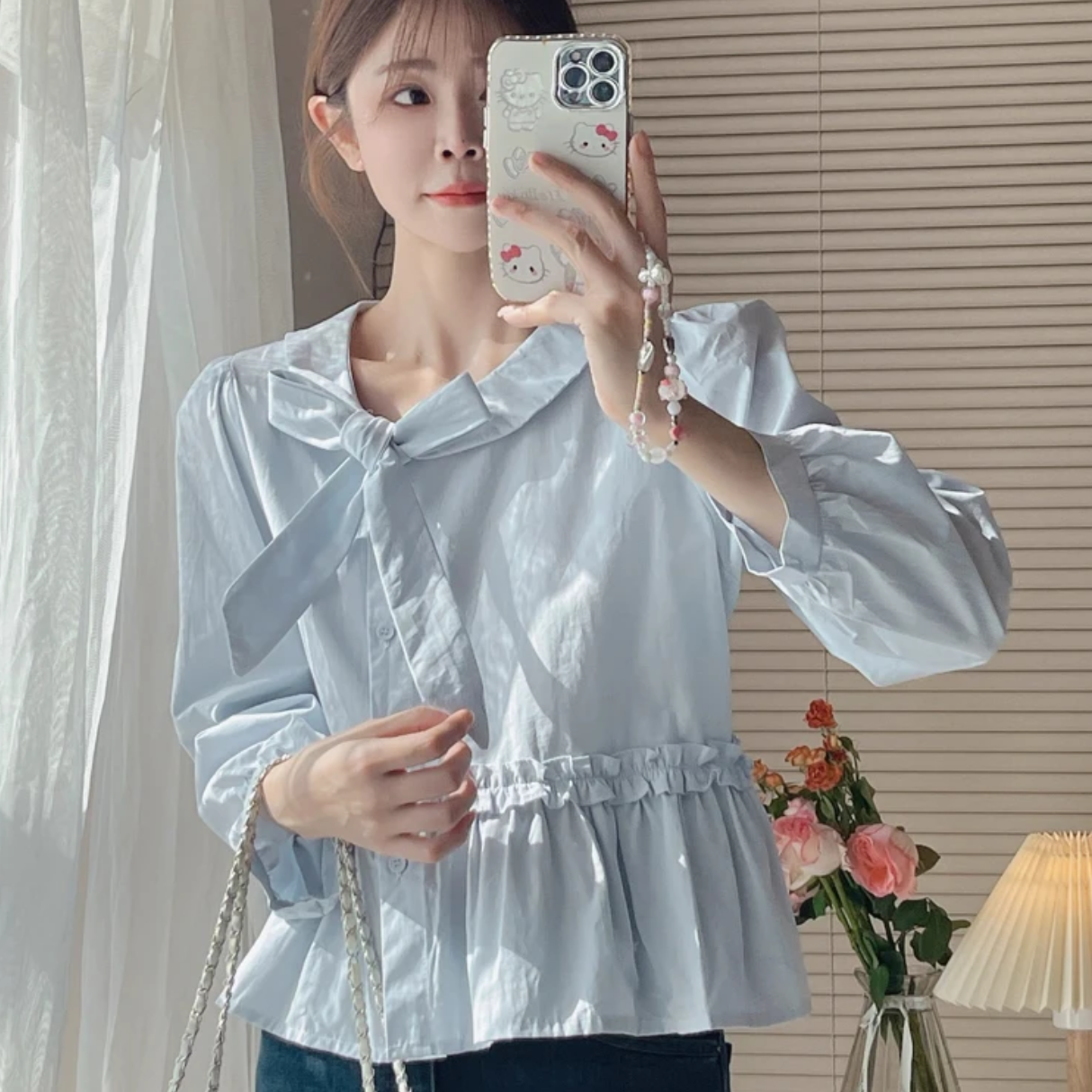 【301-400】上新 秋季甜美显白显瘦衬衫女集合链接