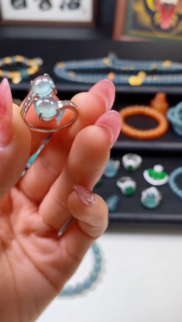 【闪购商品】翡翠颈饰银S925镶嵌0297000324