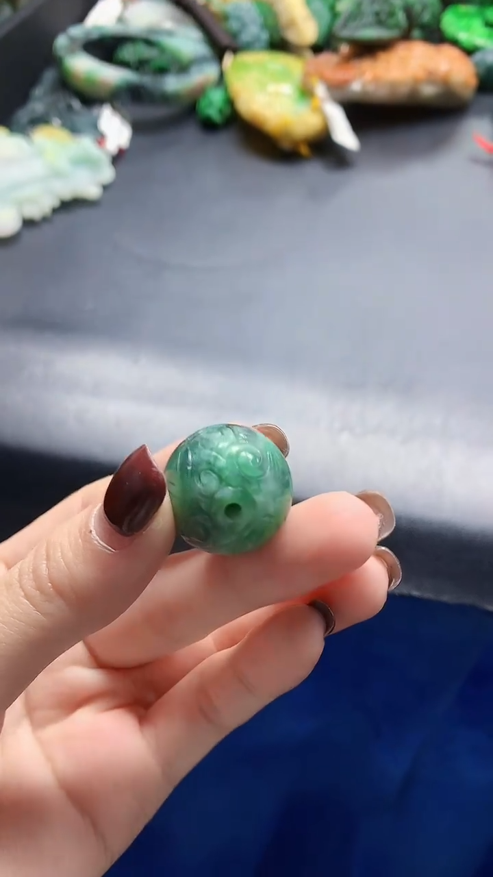 颈饰未镶嵌翡翠天然缅甸a货翡翠