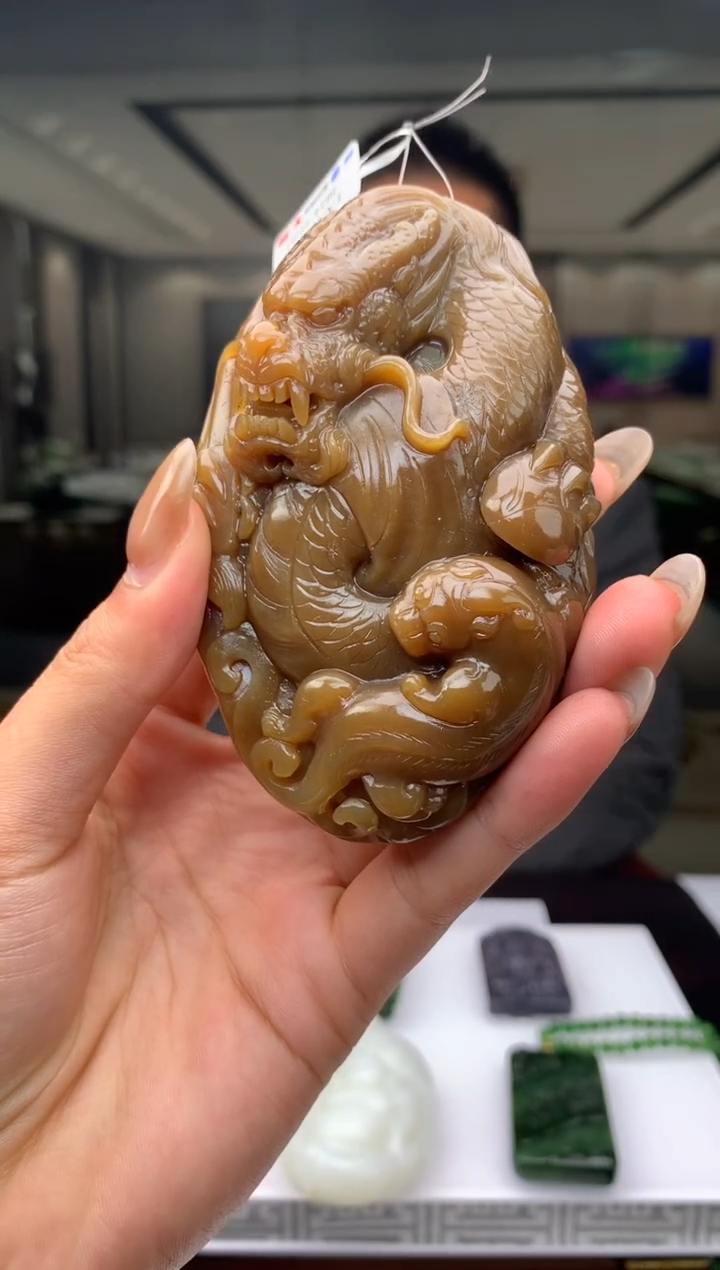 【闪购商品】定制和田玉Boss阳天然和田玉（拍一发一）