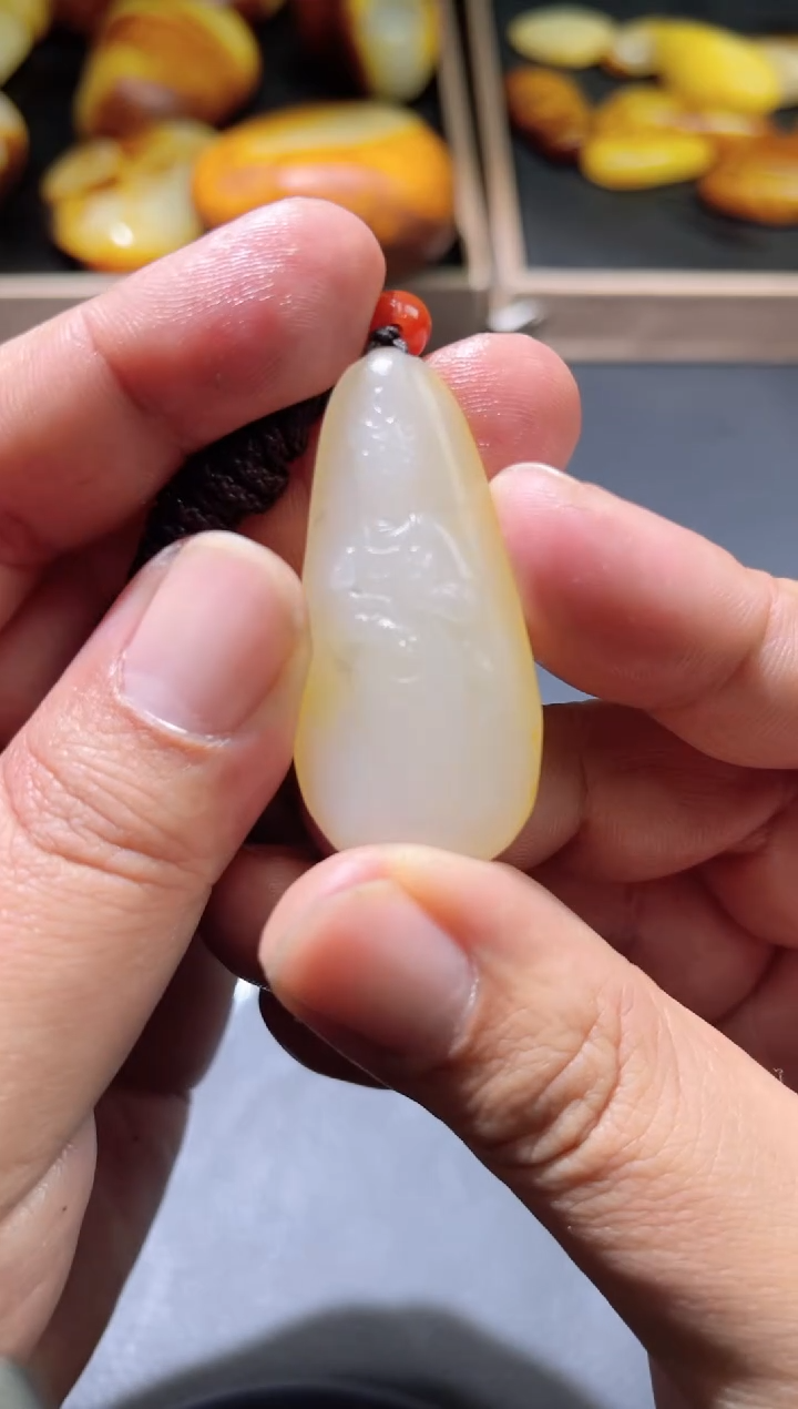 【闪购商品】和田玉（子料）挂件未镶嵌YL-XX-1.16-10