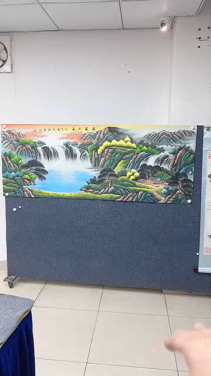 【闪购商品】书法张中锁  源远流长  六尺