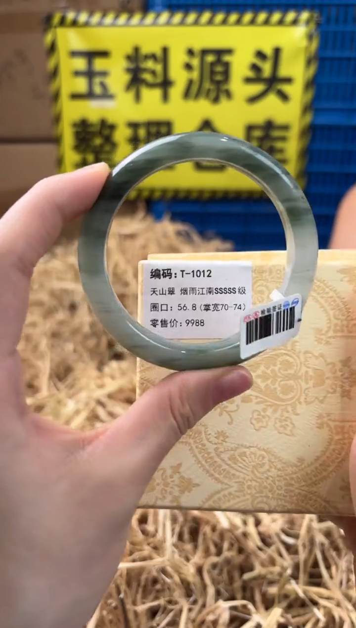 未镶嵌手镯石英质玉T-1012