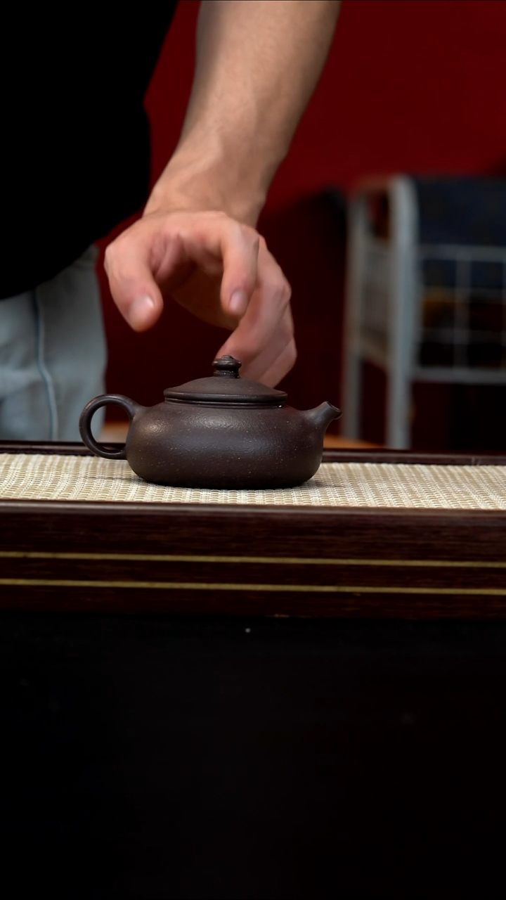 茶壶紫砂CZP天青 寒江