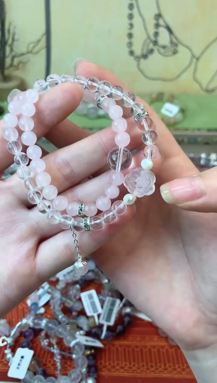 水晶手链未镶嵌440手串