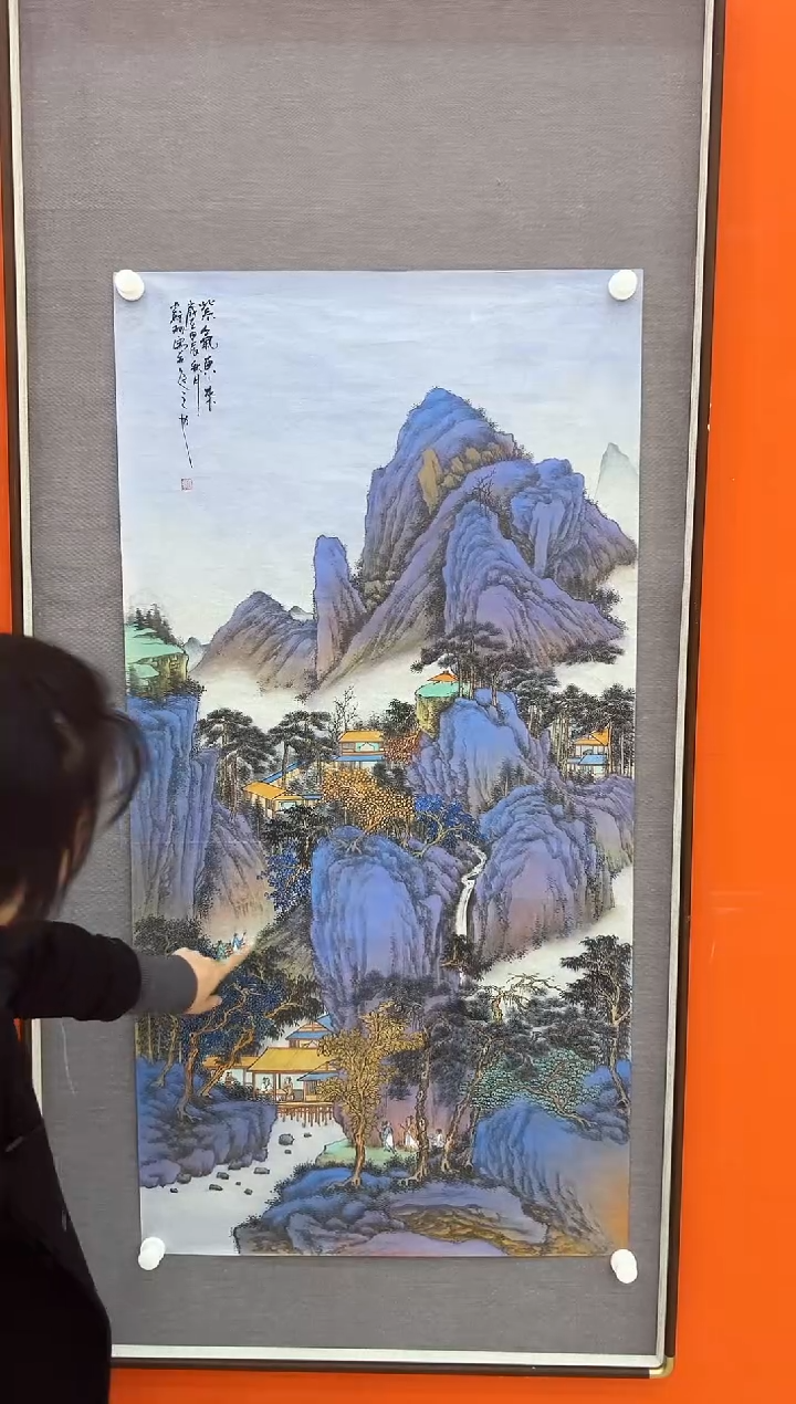 国画苏珊老师展览精品