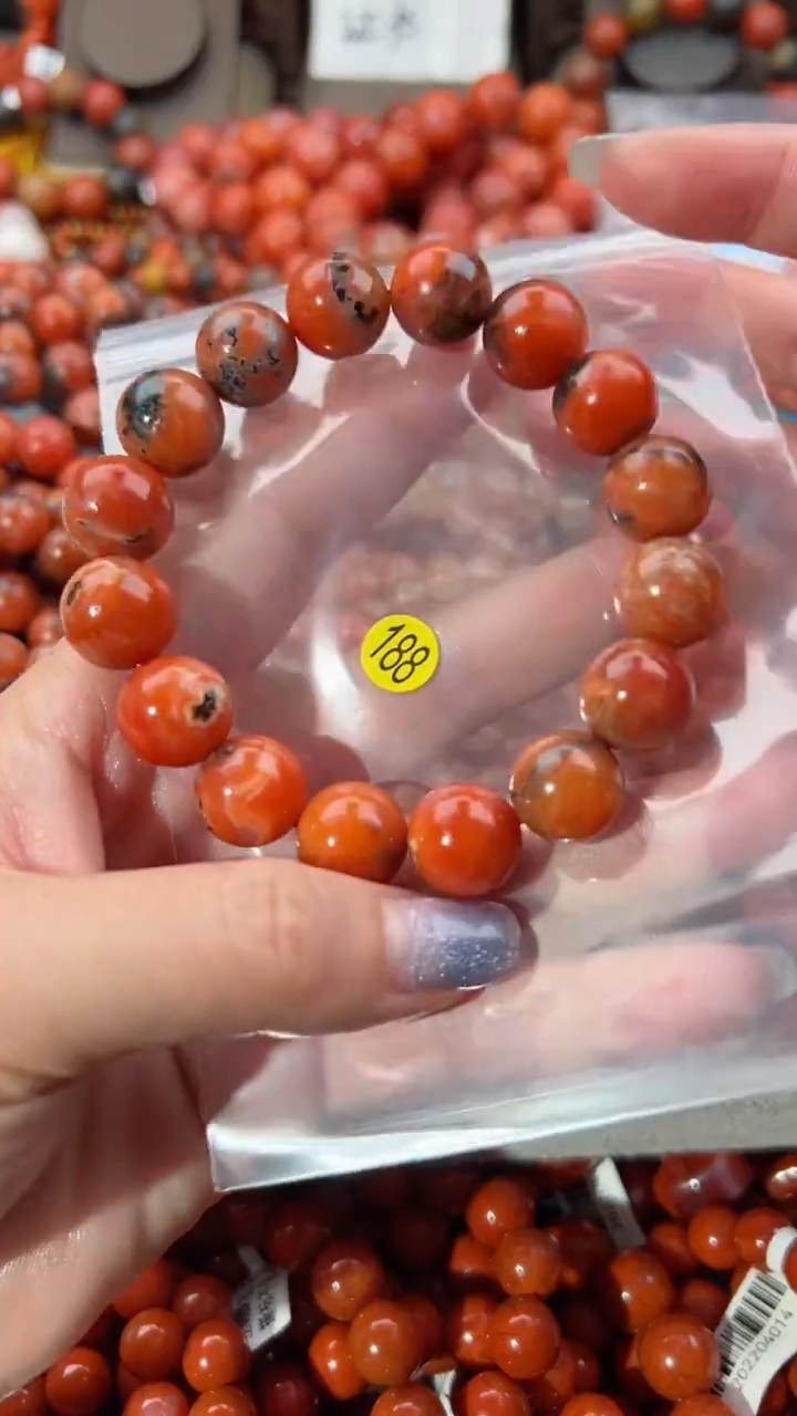 【闪购商品】南红玛瑙手串未镶嵌13+
