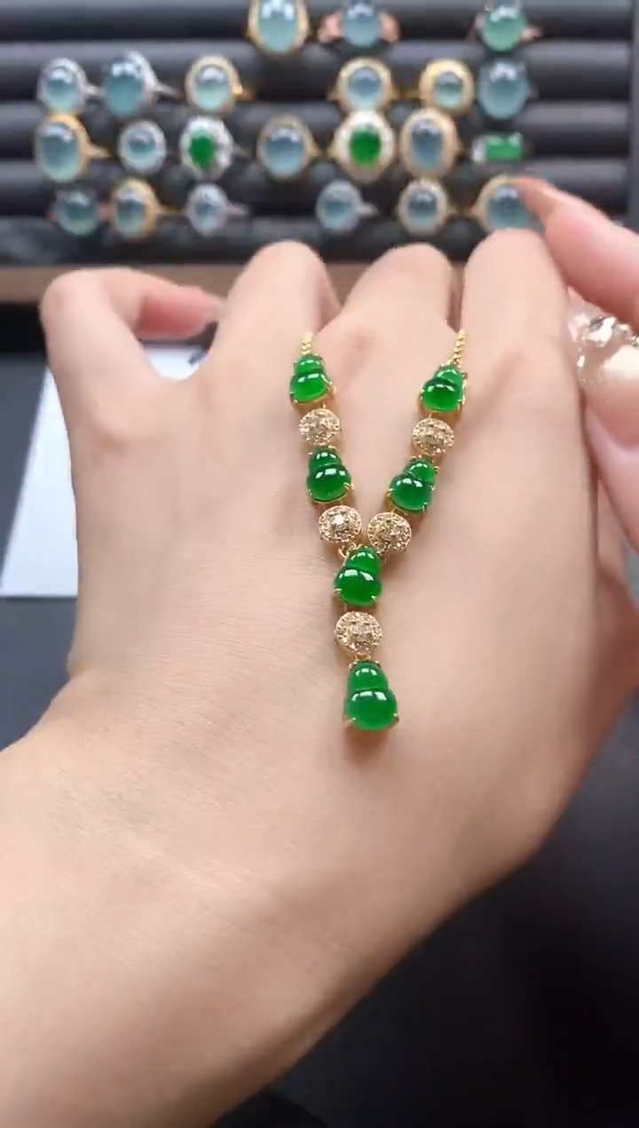 银S925镶嵌戒指翡翠5151-15