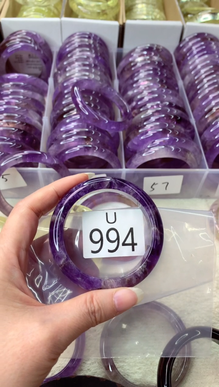 未镶嵌手镯水晶U994-54