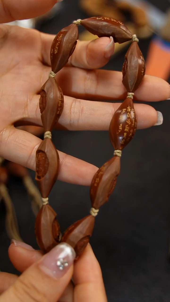 橄榄核手串/手链九林精品核雕