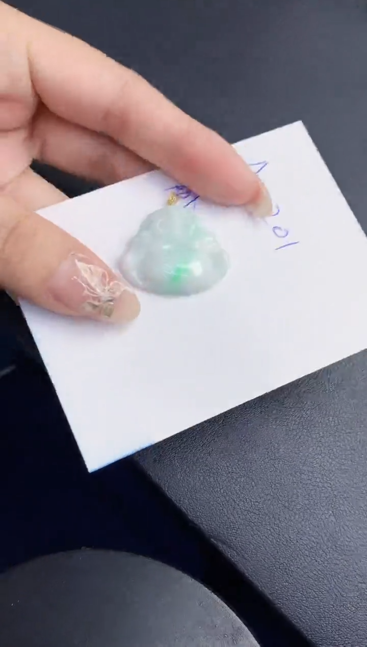 【闪购商品】翡翠颈饰18K金镶嵌00000000000