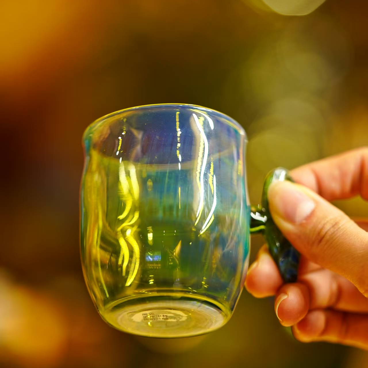 憨憨专选-黑光-彩色（玻璃）杯-茶道-茶具-茶器