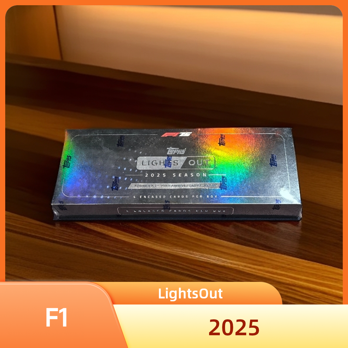 【Topps】2025 F1 LightsOut 赛车车手卡盲盒（下单默认代拆）