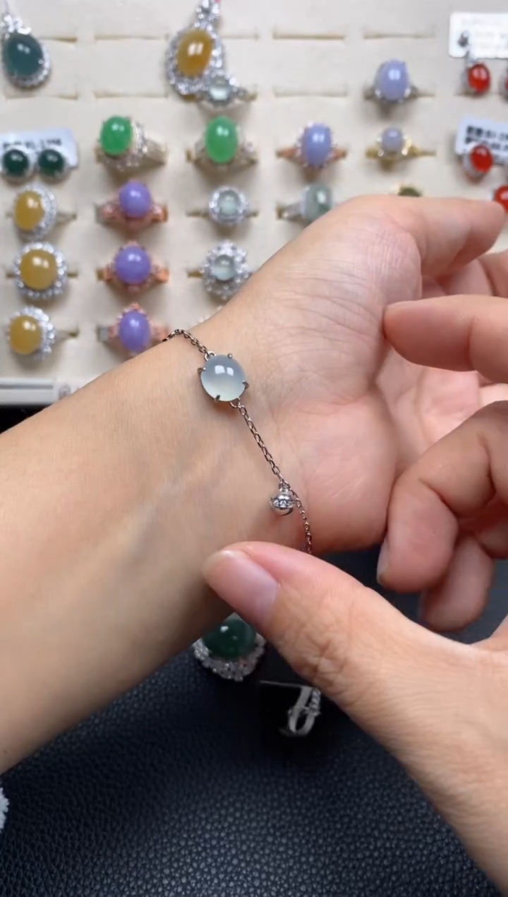 【闪购商品】翡翠戒指银S925镶嵌1111111