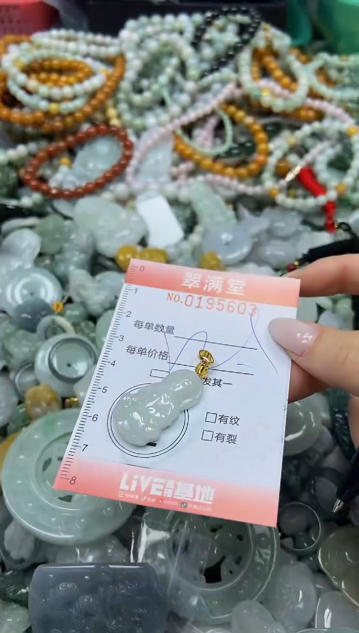 颈饰未镶嵌翡翠闪购0195603