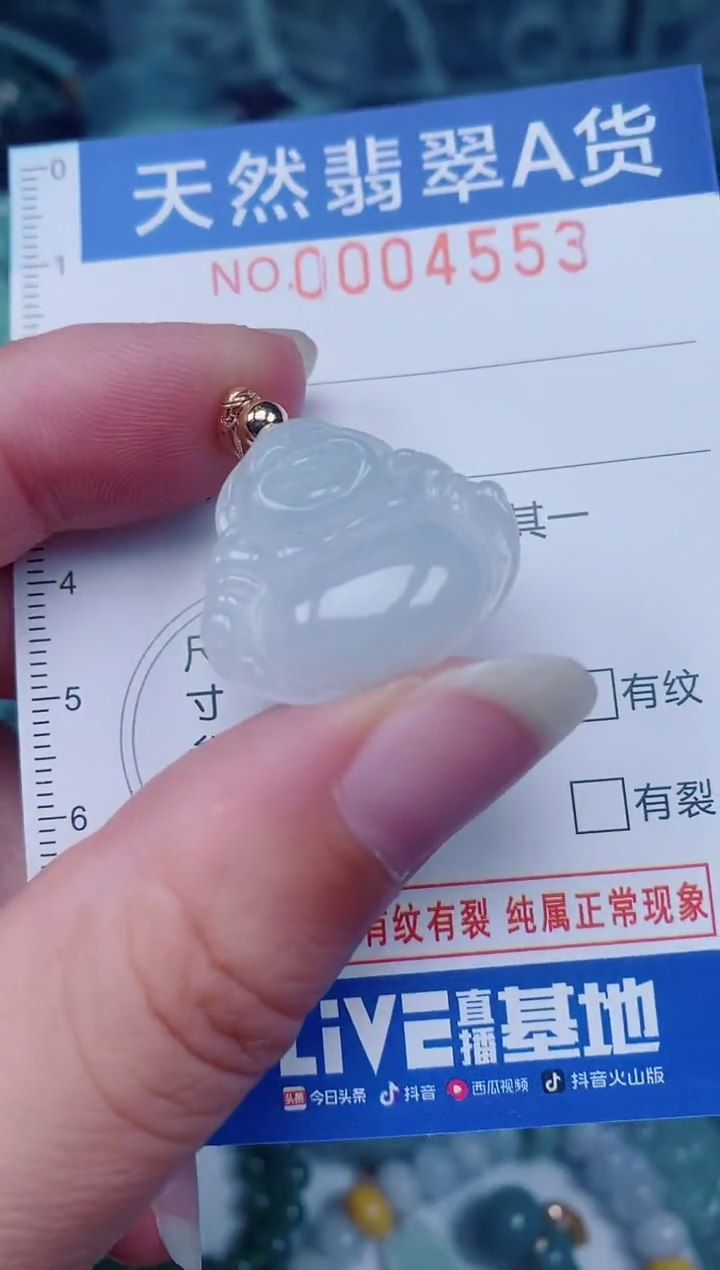 颈饰未镶嵌翡翠00004553